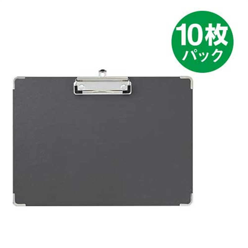 キングジム 用箋挟み A4S 8335-BK 10枚 1個(ご注文単位1個)【直送品】