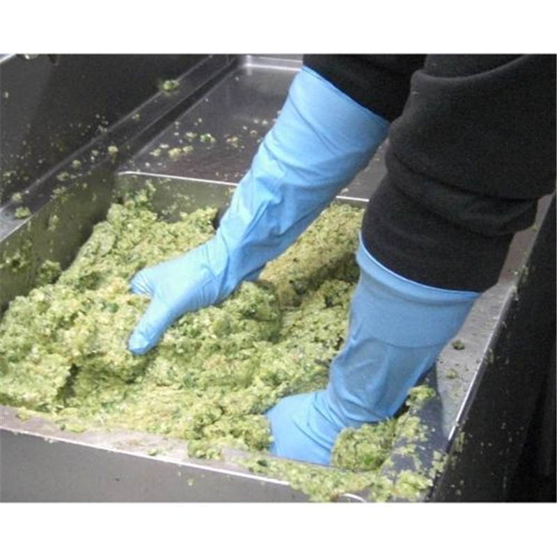 ショーワグローブ ニトリストスーパーロング L 50枚×10箱 1個(ご注文単位1個)【直送品】