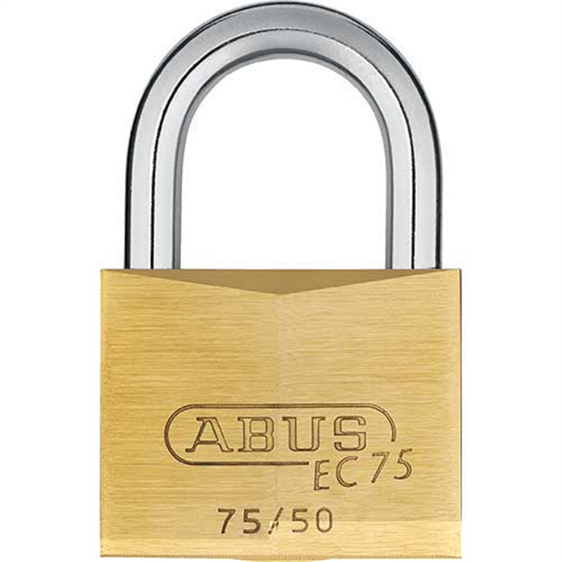 ABUS 南京錠 50mm EC75-50  1個（ご注文単位1個）【直送品】