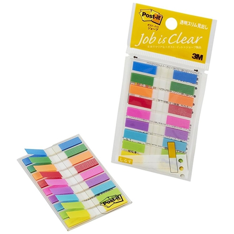 スリーエム ジャパン Post-itフィルム透明スリム見出し 680MSH  1個（ご注文単位1個）【直送品】
