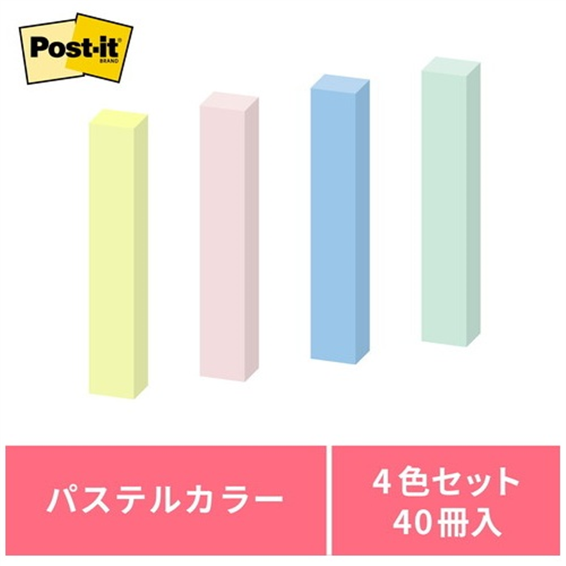 スリーエム ジャパン Post-it再生紙 75×12.5mm 5602-K 混色  1個（ご注文単位1個）【直送品】