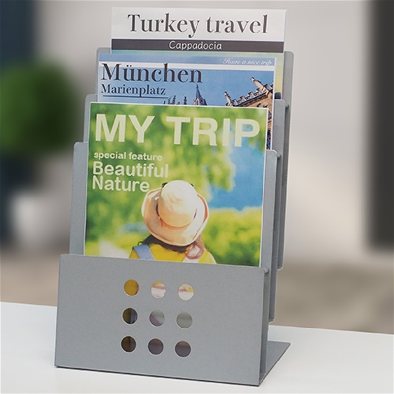 トヨダプロダクツ パンフレットスタンド PSR-3 A4-3段 1個(ご注文単位1個)【直送品】