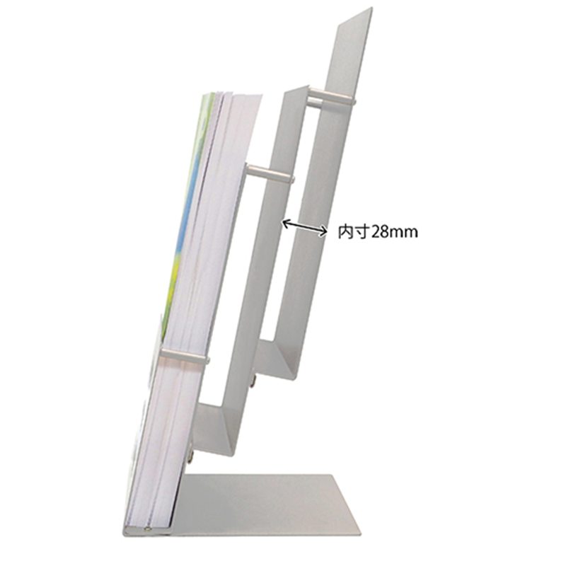 トヨダプロダクツ パンフレットスタンド PSR-3 A4-3段 1個(ご注文単位1個)【直送品】