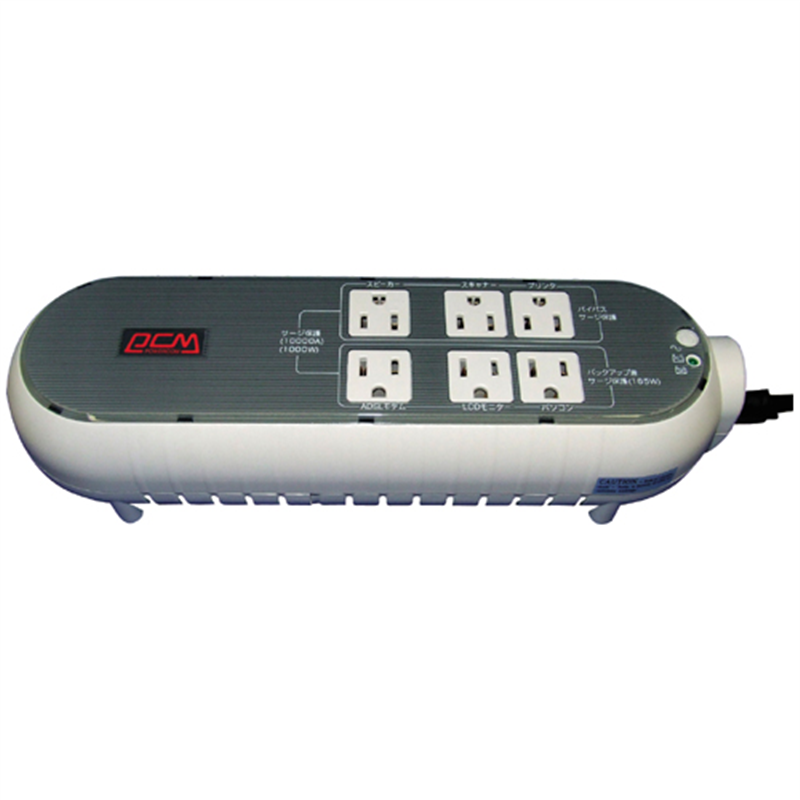 パワーコムジャパン OAタップ型無停電電源装置 WOW-300R  1個（ご注文単位1個）【直送品】