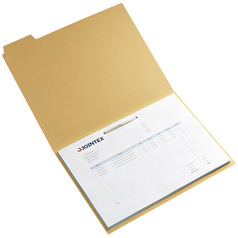 ジョインテックス 4山ホルダー A4E*10枚組 D040J-2 YL 1個(ご注文単位1個)【直送品】