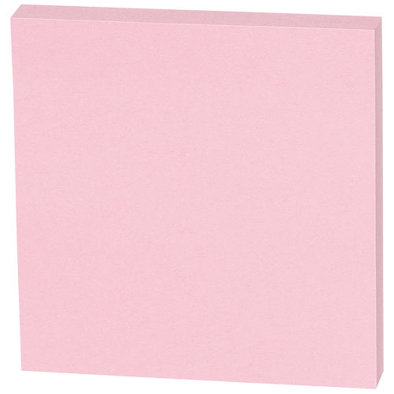 スマートバリュー ふせんBOX 75×75mm 桃*2箱 P434J-P-20  1個（ご注文単位1個）【直送品】