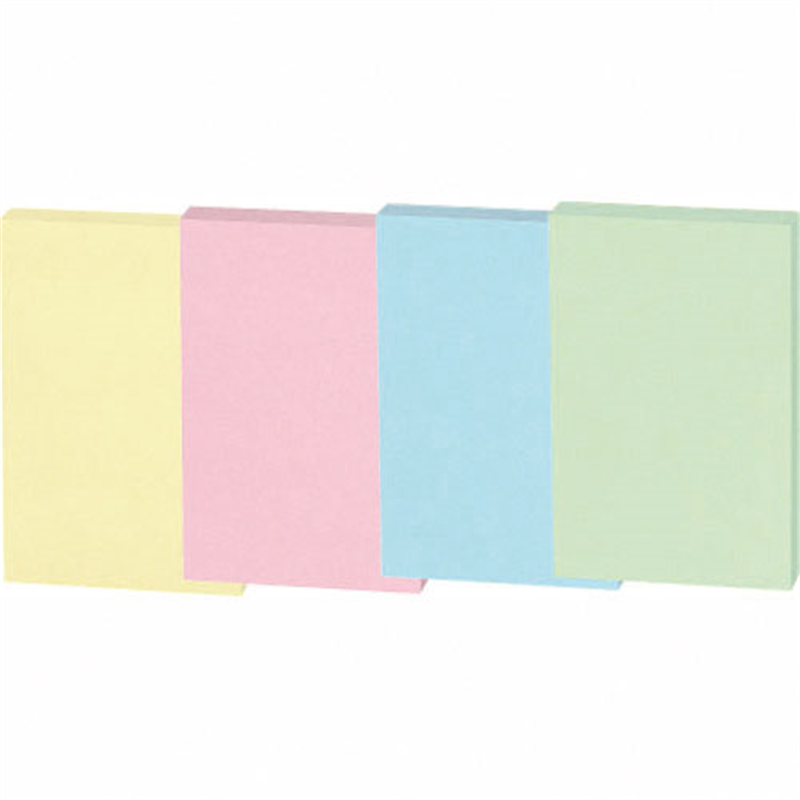 スマートバリュー ふせん 75×50mm 混色 P313J-M-10 1個(ご注文単位1個)【直送品】