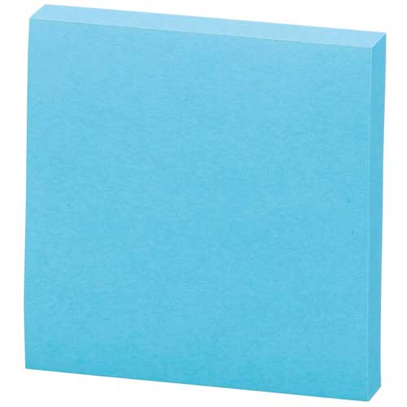スリーエム ジャパン Post-it強粘着75×75mm 654SS-B ブルー 1個(ご注文単位1個)【直送品】