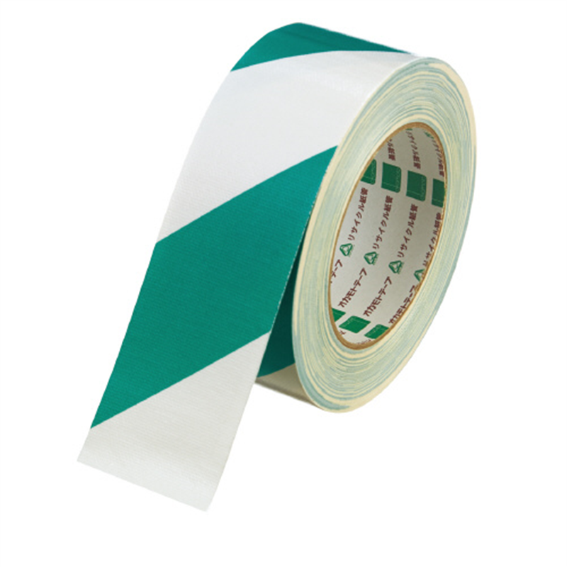 オカモト 布テープ トラNo.111シロミドリ50mm×25m  1個（ご注文単位1個）【直送品】