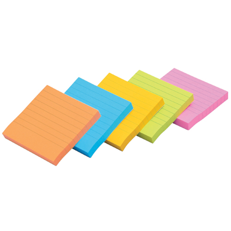 スリーエム ジャパン Post-it強粘着 罫線入 630-5SSAN 5色ネオン 1個（ご注文単位1個）【直送品】