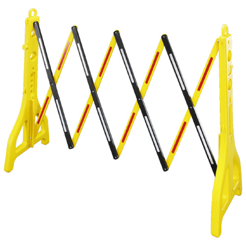 ノーブランド 伸縮式バリケード 240-2500×960mm J-2110  1個（ご注文単位1個）【直送品】