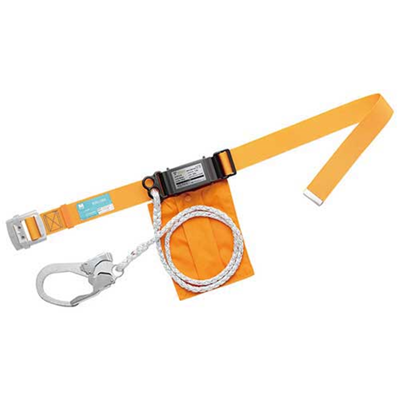 ミドリ安全 胴ベルト型墜落制止用器具MSK-800Lイエロー 1個（ご注文単位1個）【直送品】