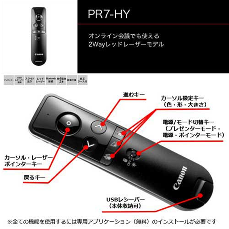 キヤノン プレゼンター PR7-HY 1個(ご注文単位1個)【直送品】
