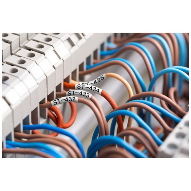 カシオ計算機 ネ?ムランド用熱収縮チューブ XR-18HSWE1 1個(ご注文単位1個)【直送品】