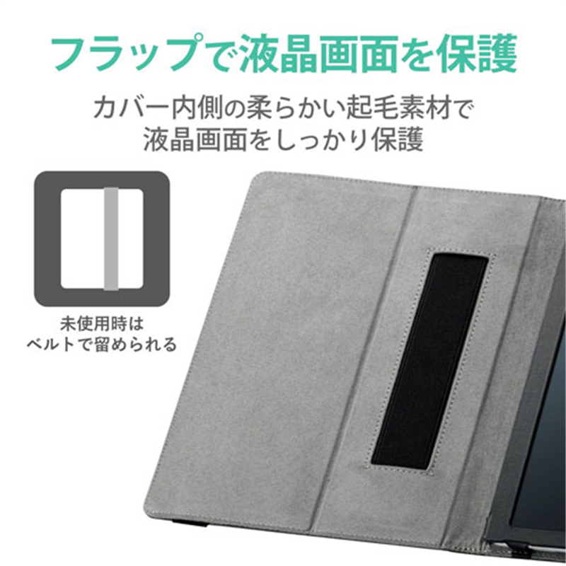 エレコム SurfaceG02 ソフトレザーカバー2アングル  1個（ご注文単位1個）【直送品】