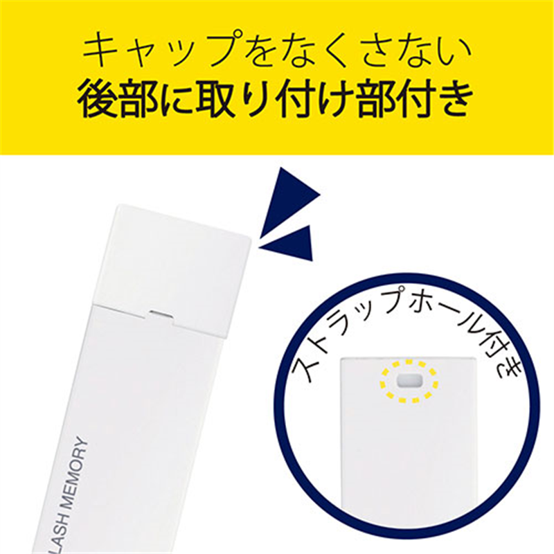 エレコム セキュリティUSBメモリ64GB MF-MSU2B64GWH 1個(ご注文単位1個)【直送品】