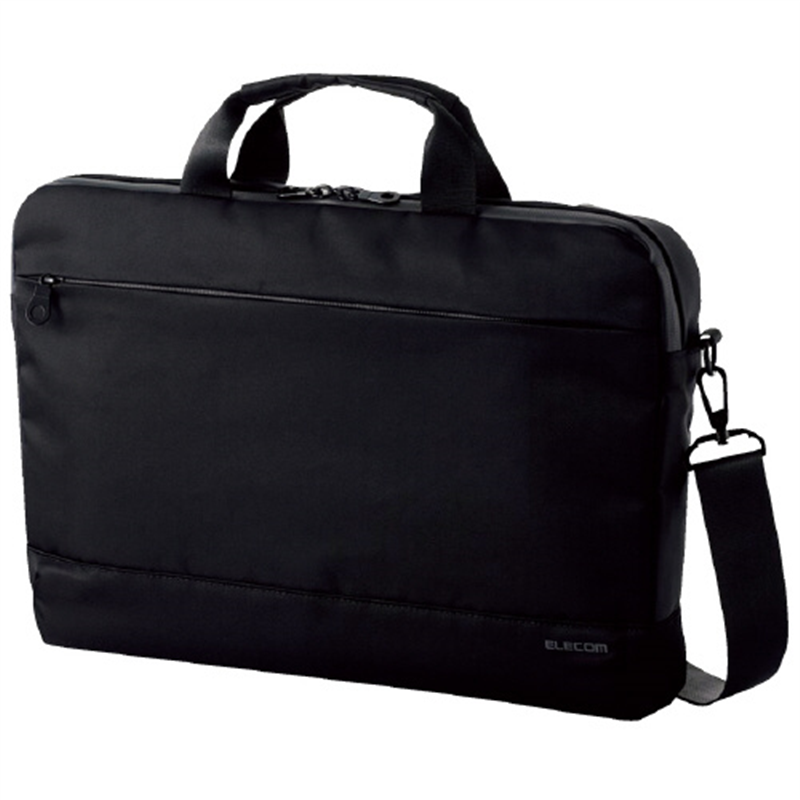 エレコム ブリーフケース 抗菌 ブラック  1個（ご注文単位1個）【直送品】