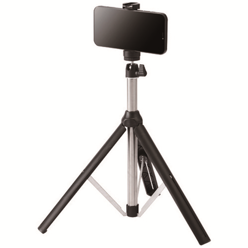 エレコム スマートフォン用三脚 ロング P-STSRSLBK 1個(ご注文単位1個)【直送品】