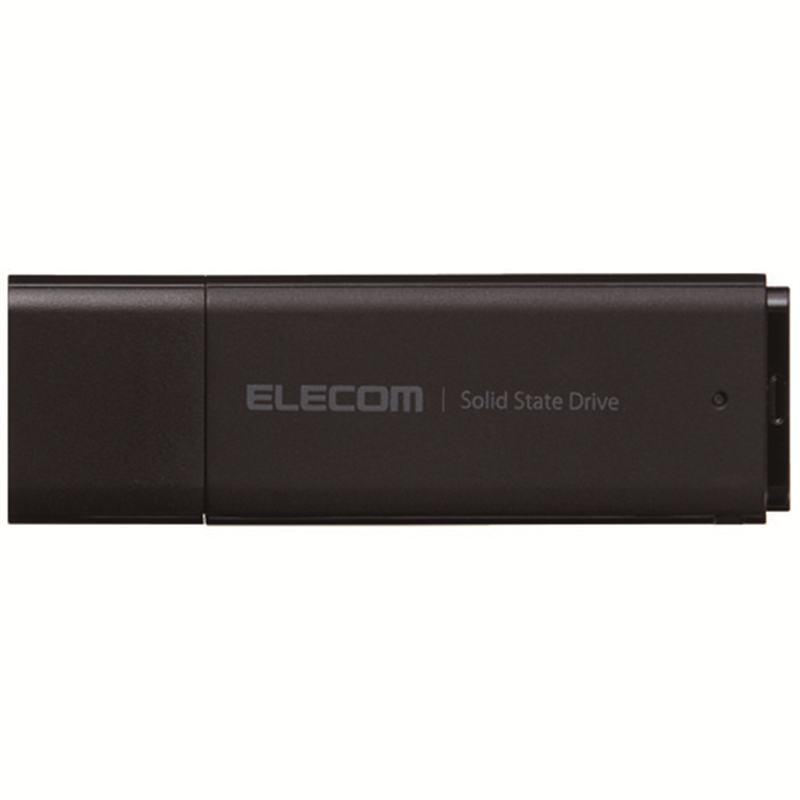 エレコム 外付けSSD 500GB ESD-EMC0500GBK 1個(ご注文単位1個)【直送品】