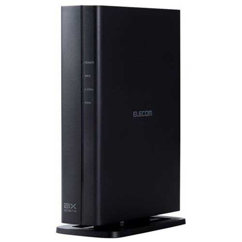 エレコム Wi-Fi 6対応ルーター WRC-X3000GS3-B  1個（ご注文単位1個）【直送品】