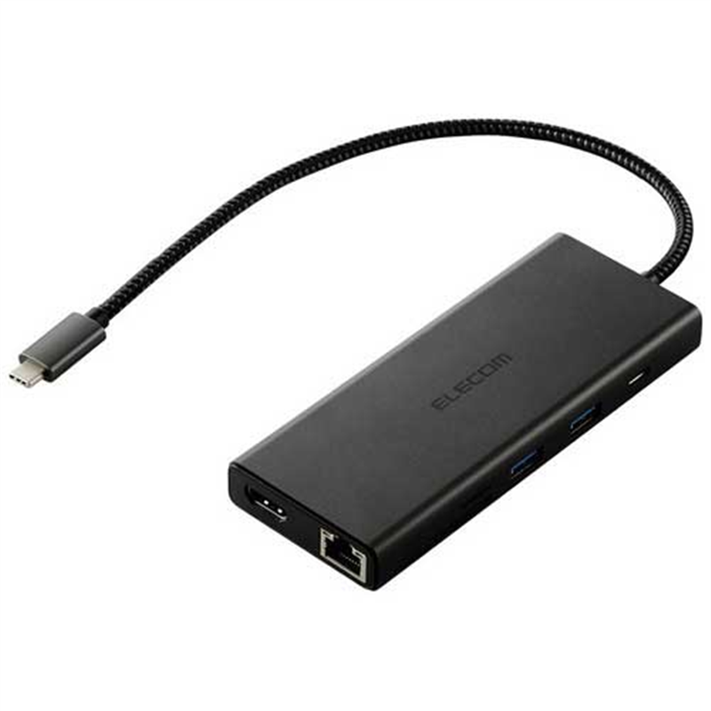 エレコム ドッキングステーション 10in1 DST-W03  1個（ご注文単位1個）【直送品】