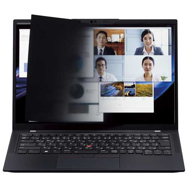 エレコム マグネット覗き見防止フィルタ 14W 16:10 1個(ご注文単位1個)【直送品】