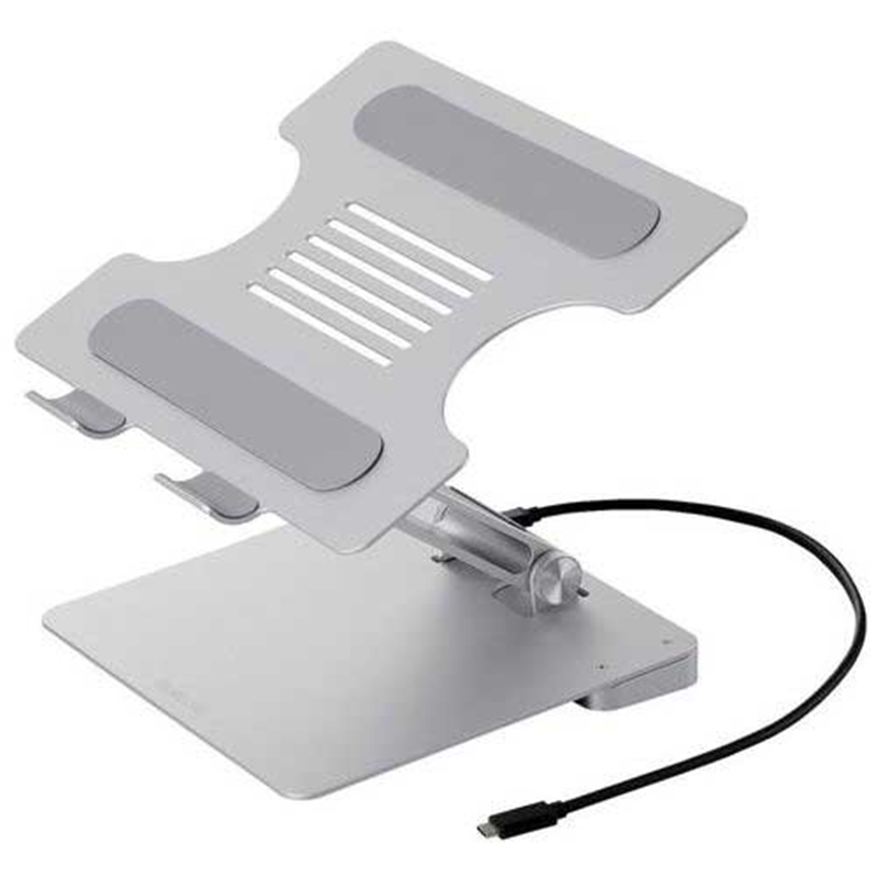 エレコム ドッキングステーション付PCスタンド  1個（ご注文単位1個）【直送品】