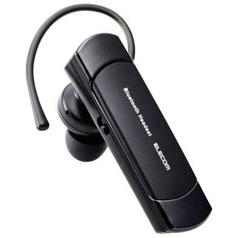 エレコム BluetoothヘッドセットLBT-HS21MPBK  1個（ご注文単位1個）【直送品】