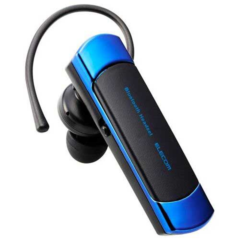 エレコム BluetoothヘッドセットLBT-HS21MPBU  1個（ご注文単位1個）【直送品】