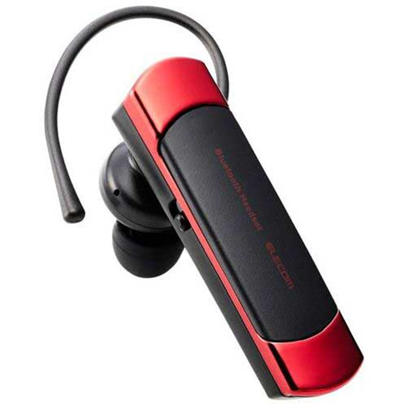 エレコム BluetoothヘッドセットLBT-HS21MPRD  1個（ご注文単位1個）【直送品】