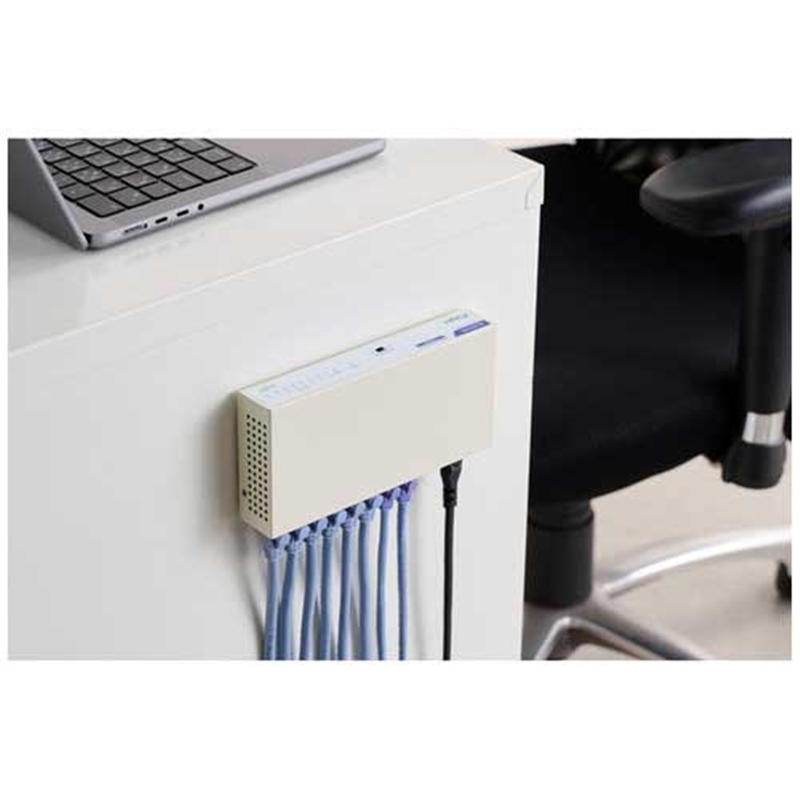 エレコム スイッチングハブ 8ポート EHB-UG2C08-S 1個(ご注文単位1個)【直送品】