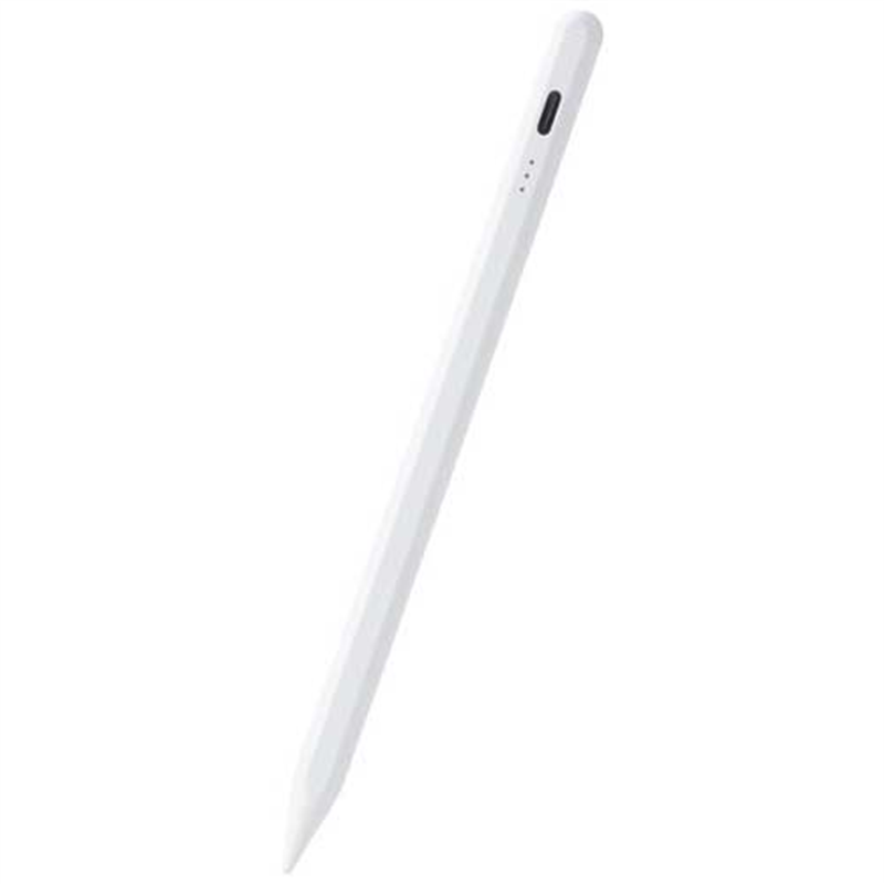 エレコム 充電式iPad用タッチペン P-TPACSTAP07WWH  1個（ご注文単位1個）【直送品】