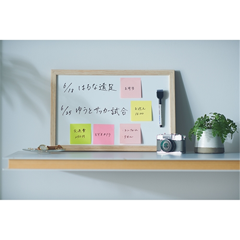 スリーエム ジャパン Post-it強粘着MC75×75mm 6541SS-MC-4N 4色 1個（ご注文単位1個）【直送品】