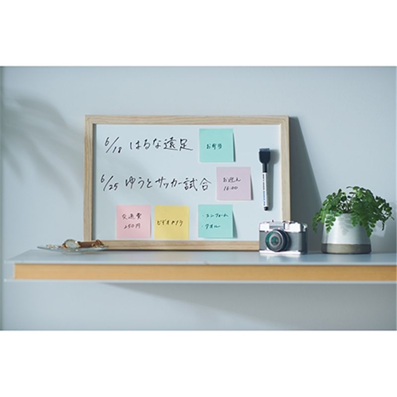 スリーエム ジャパン Post-it強粘着MC75×75mm 6541SS-MC-5N 4色 1個(ご注文単位1個)【直送品】