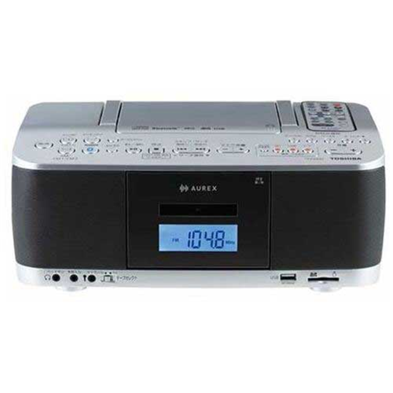 東芝 東芝SD/USB/CDラジカセシルバーTY-CDX92(S) 1個（ご注文単位1個）【直送品】