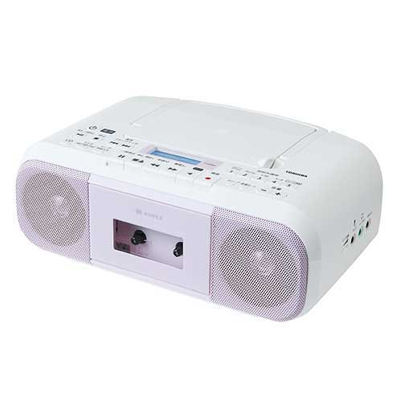 東芝 東芝 CDラジカセ ピンク TY-CDS9(P)  1個（ご注文単位1個）【直送品】