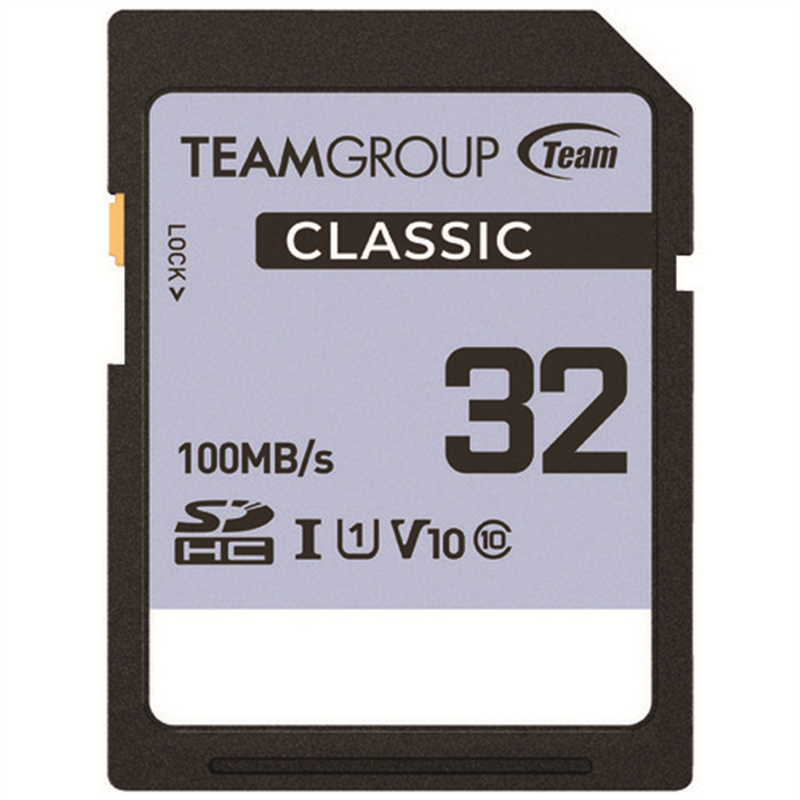 TEAM SDHCカード UHS-I U1 32GB TSDHC32GIV1001  1個（ご注文単位1個）【直送品】