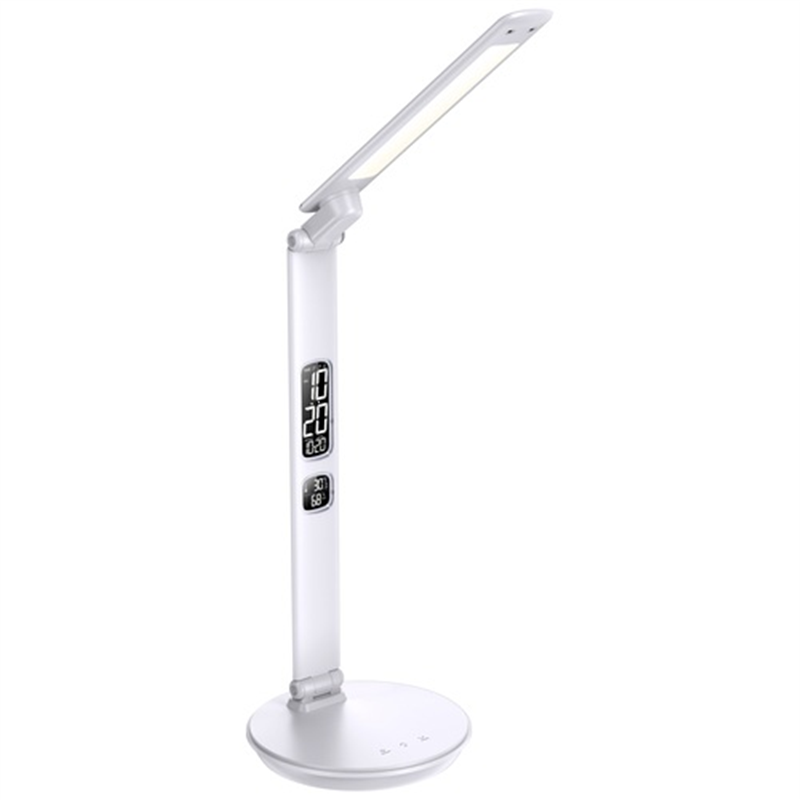 オリンピア照明 マルチリフラクションデスクライト2関節 白 1個（ご注文単位1個）【直送品】