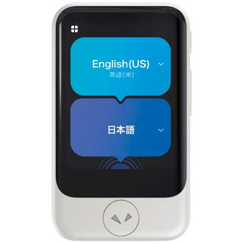 ポケトーク ポケトークS2 グローバルSIM付き 白 PTS2-W 1個(ご注文単位1個)【直送品】