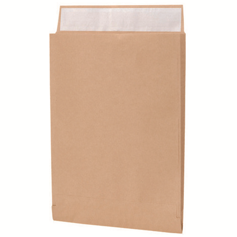 スーパーバッグ 薄マチ宅配袋 ポストイン 茶 0235000900  1個（ご注文単位1個）【直送品】