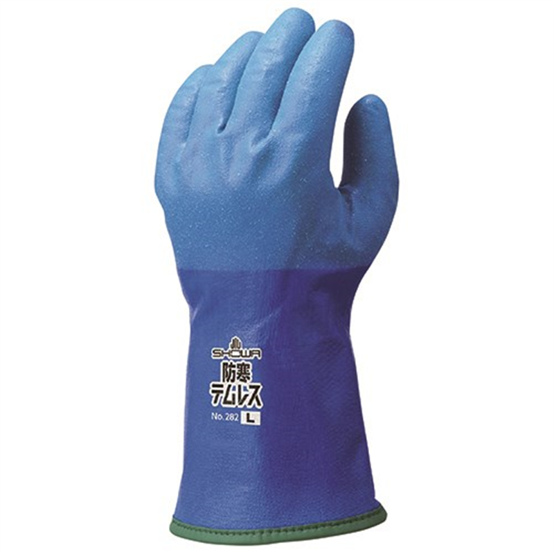 ショーワグローブ 282 防寒テムレス L/ブルー  1個（ご注文単位1個）【直送品】