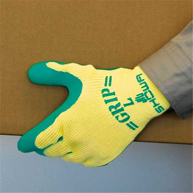 ショーワグローブ グリップ(ソフトタイプ)5双 L/グリーン 1個(ご注文単位1個)【直送品】