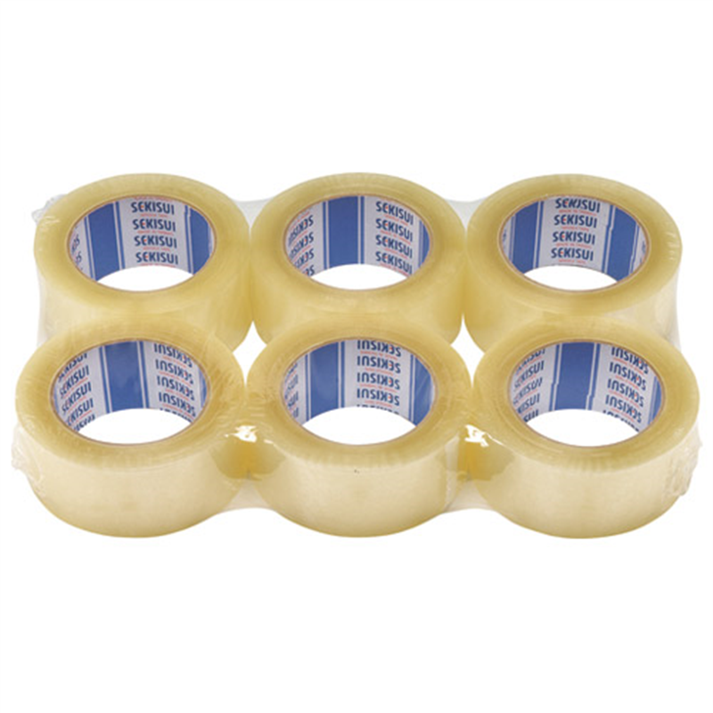 セキスイ セキスイOPPテープ P82T3JA 6巻パック 透明 1個(ご注文単位1個)【直送品】