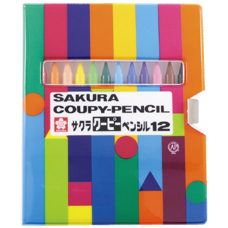 サクラクレパス クーピーペンシル FY12R1 Sケース  1個（ご注文単位1個）【直送品】