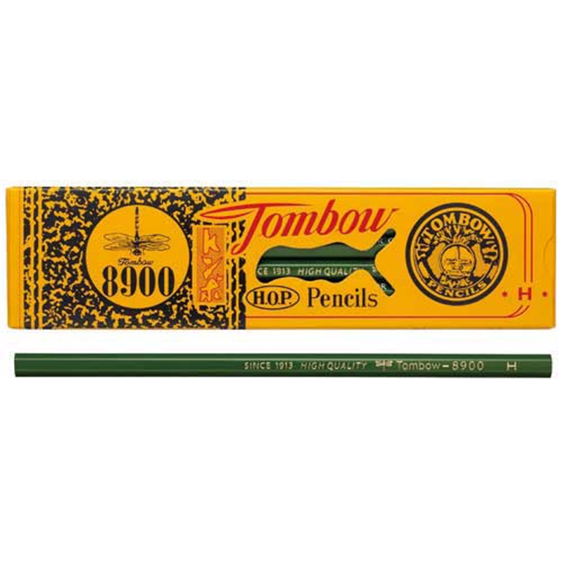 トンボ鉛筆 鉛筆 8900 H 1個(ご注文単位1個)【直送品】