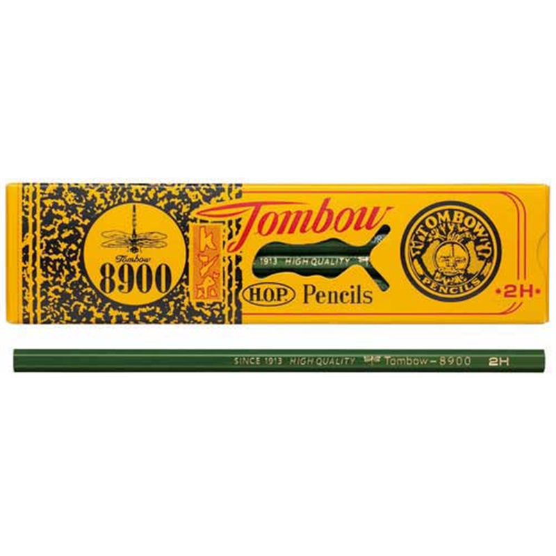 トンボ鉛筆 鉛筆 8900 2H 1個(ご注文単位1個)【直送品】