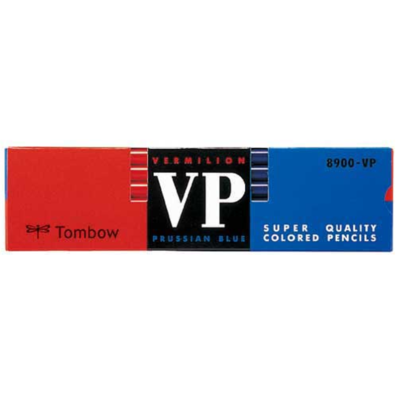 トンボ鉛筆 色鉛筆 8900VP 朱藍 5:5  1個（ご注文単位1個）【直送品】