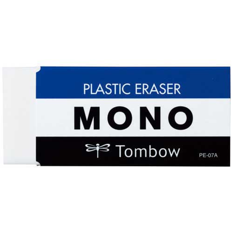 トンボ鉛筆 モノ消しゴム PE-07A 1個(ご注文単位1個)【直送品】