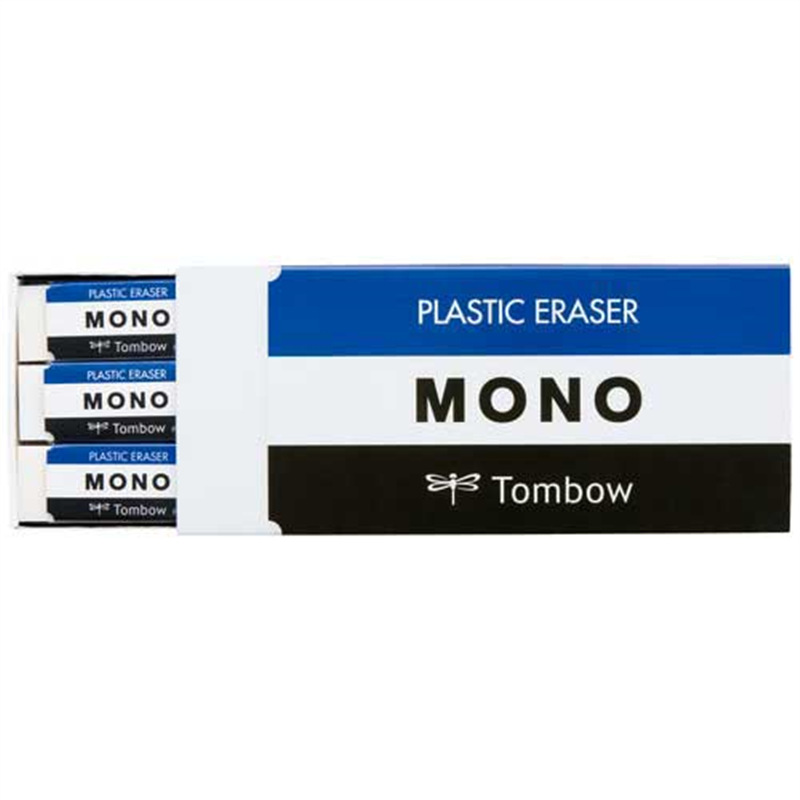 トンボ鉛筆 消しゴム モノBox 18個入 JHA-061 1箱(ご注文単位1箱)【直送品】