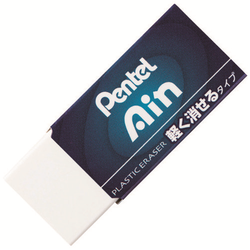 ぺんてる 消しゴムアイン ZEAH06 軽く消せる  1個（ご注文単位1個）【直送品】